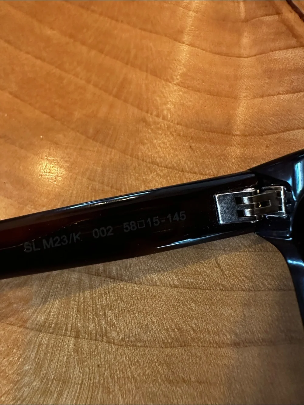 Saint Laurent Dark Brown Gradient Cat-Eye Sunglasses